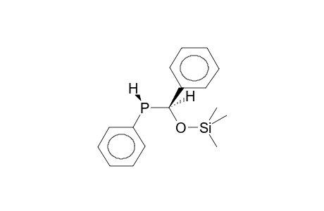 ERYTHRO-ALPHA-TRIMETHYLSILYLOXYBENZYLPHENYLPHOSPHINE