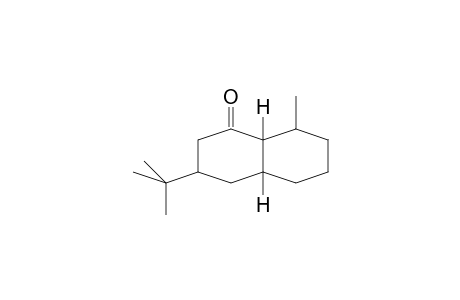 1(2H)-NAPHTHALENONE, 3-(1,1-DIMETHYLETHYL)-OCTAHYDRO-8-METHYL-