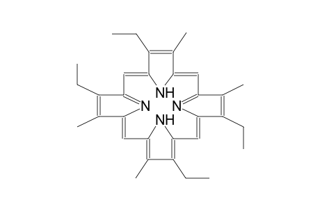 3,7,13,17-Tetraethyl-2,8,12,18-tetramethylporphyrin (etioporpyrin-II)