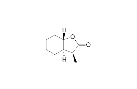 (-)-(3S,3ar,7as)-trans-hexahydro-3-methyl-2(3H)-benzofuranone