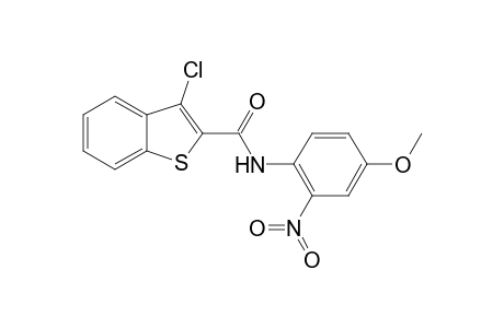 3-Chloro-N-(4-methoxy-2-nitrophenyl)-2-thianaphthenecarboxamide