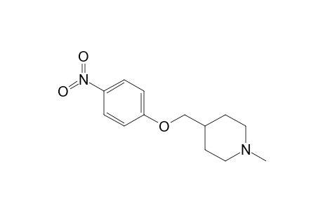 1-Methyl-4-[(4-nitrophenoxy)methyl]piperidine