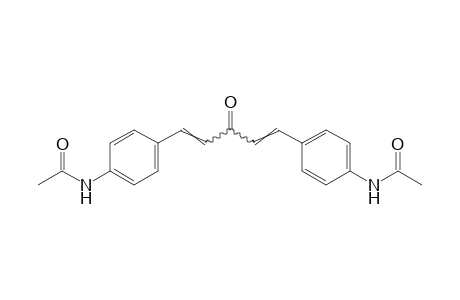 4',4'''-(3-oxo-1,4-pentadiene-1,5-diylidene)bisacetanilide