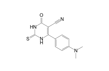 6-[(PARA-DIMETHYLAMINO)-PHENYL]-4-OXO-2-THIOXO-1,2,3,4-TETRAHYDROPYRIMIDINE-5-CARBONITRILE