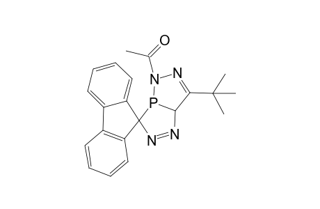 5-ACETYL-5,7A-DIHYDRO-7-(TERT.-BUTYL)-SPIRO-[3H-1,2,4-DIAZA-1-PHOSPHOLO]-[4,3-C]-[1,2,3]-DIAZAPHOSPHOLE-3,9'-[9H]-FLUORENE