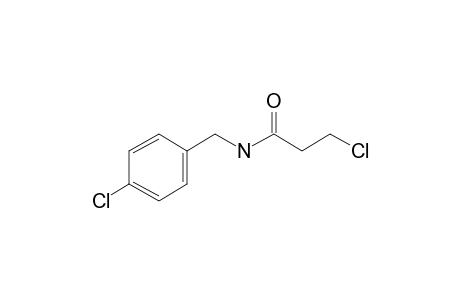 3-Chloro-N-(4-chlorobenzyl)propanamide