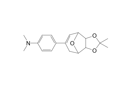 6,7-Isopropylidenedioxy-3-[(4'-(dimethylamino)phenyl]-8-oxabicyclo[3.2.1]oct-2-ene