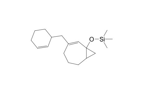 3-(2-Cyclohexenylmethyl)bicyclo[5.1.0]oct-2-en-1-yl trimethylsilyl ether