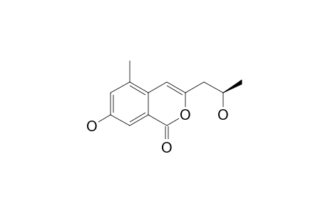 7-HYDROXY-3-(2-HYDROXY-PROPYL)-5-METHYL-ISOCHROMEN-1-ONE