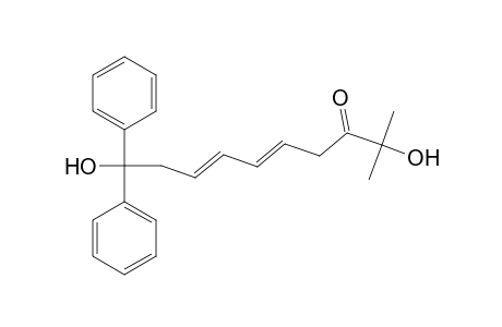 (5E,7E)-2,10-Dihydroxy-2-methyl-10,10-diphenyl-5,7-decadien-3-one