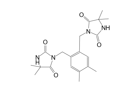 3-{2-[(4,4-dimethyl-2,5-dioxo-1-imidazolidinyl)methyl]-4,5-dimethylbenzyl}-5,5-dimethyl-2,4-imidazolidinedione