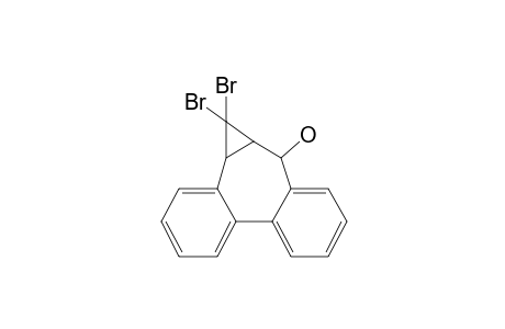 Dibenzo[A,C]cyclopropa[E]cyclohepten-exo-6-ol, 5,5-dibromo-4B,5,5A,6-tetrahydro-