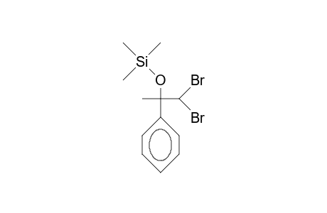 1,2-Dibromo-2-trimethylsilyloxy-prop-2-yl-benzene