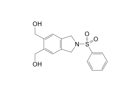 (N-Benzenesulfonyl-6-hydroxymethyl-2,3-dihydro-1H-isoindol-5-yl)methanol