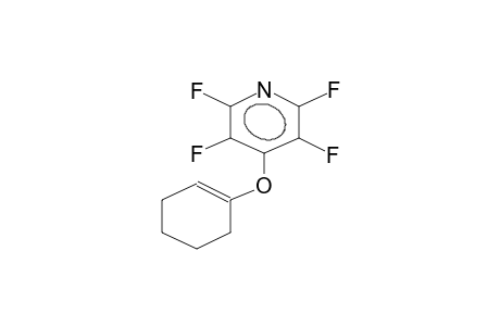 4-(1-CYCLOHEXENYLOXY)TETRAFLUOROPYRIDINE