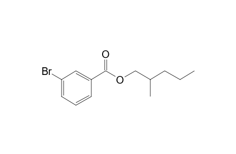 3-Bromobenzoic acid, 2-methylpentyl ester