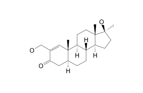 17-BETA-HYDROXY-2-(HYDROXYMETHYL)-17-ALPHA-METHYL-5-ALPHA-ANDROSTAN-1-EN-3-ONE