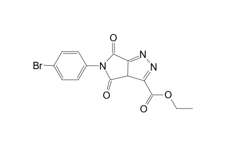 Ethyl 5-(4-bromophenyl)-4,6-dioxo-3a,4,5,6-tetrahydropyrrolo[3,4-c]pyrazole-3-carboxylate