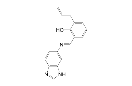 2-Allyl-6-[(E)-(1H-benzimidazol-6-ylimino)methyl]phenol