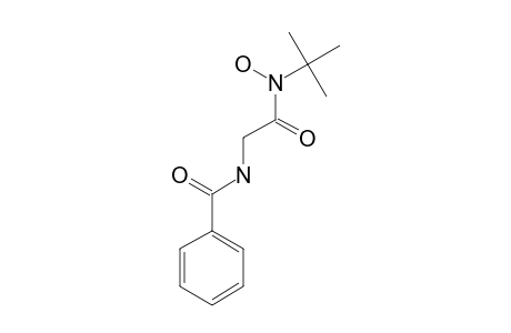 N-TERT.-BUTYL-N-[N'-BENZOYLGLYCINOYL]-HYDROXYLAMINE