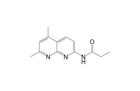 N-(5,7-Dimethyl[1,8]naphthyridin-2-yl)propanamide
