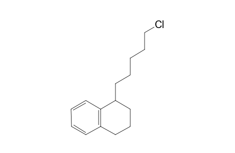 1-(5-Chloro-n-penttyl)-1,2,3,4-tetrahydronaphthalene