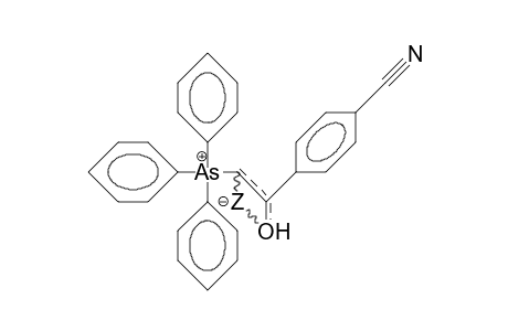 Triphenylarsonium 2-(4-cyanophenyl)-2-oxo-ethylide