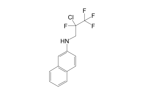 N-(2-Chloro-2,3,3,3-tetrafluoropropyl)naphthalen-2-amine