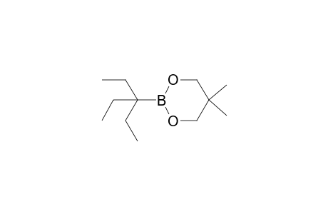 5,5-Dimethyl-2-(3-ethylpent-3-yl)-1,3,2-dioxaborinane