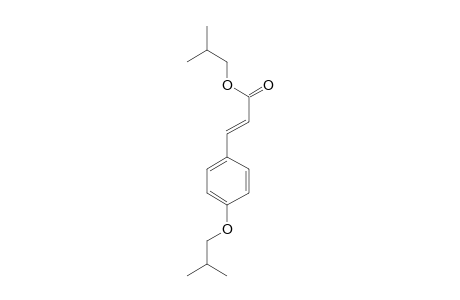 p-Coumaric acid, 2-methylpropyl ether, 2-methylpropyl ester