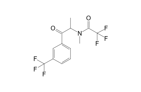 1-(3-(Trifluoromethyl)phenyl)-2-methylamino-propan-1-one tfa