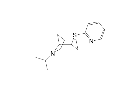 7-Aza-7-(2-propyl)-2-(2-pyridylthio)bicyclo[3.2.1]octane