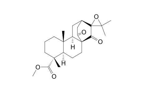 METHYL-(4-ALPHA,8-ALPHA,12-ALPHA,16-ALPHA)-16,17-EPOXY-17,17-DIMETHYL-14,15-DIOXO-19-NORATISAN-4-CARBOXYLATE