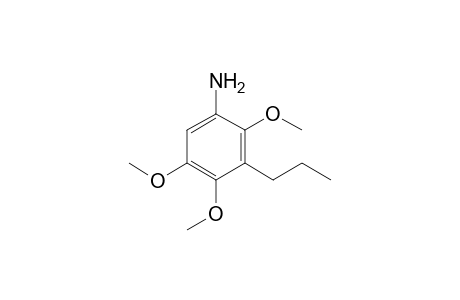 3-Propyl-2,4,5-trimethoxyaniline
