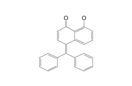 Naphthalene, 1,4-dihydro-1-(diphenylmethylene)-5-hydroxy-4-oxo-