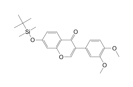 3',4'-Dimethoxy-7-(tert.-butyldimethylsilyl)oxyisoflavone