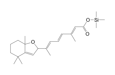 5,8-Monoepoxyretinoic acid, tms derivative