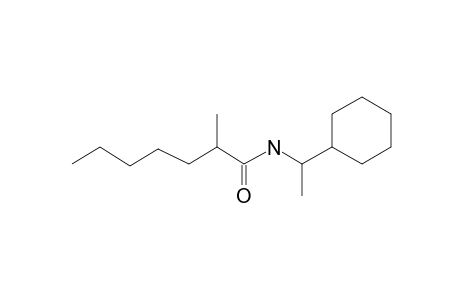 Heptanamide, N-(1-cyclohexylethyl)-2-methyl-