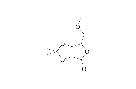 5-o-Methyl-2,3-o-(1-methylethylidene)pentofuranose