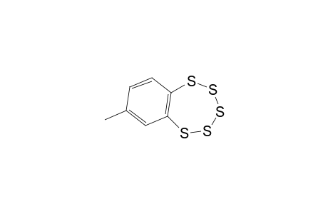 7-Methyl-1,2,3,4,5-benzopentathiepin