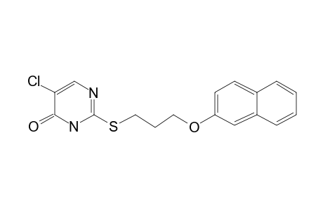 5-Chloro-2-[3-(2-naphthoxy)propyl]-2-thiouracil