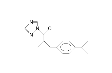 1H-1,2,4-Triazole, 1-[1-chloro-2-methyl-3-[4-(1-methylethyl)phenyl]propyl]-