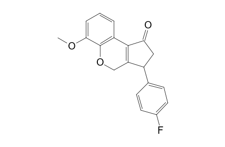 3-(4-Fluorophenyl)-6-methoxy-2,3-dihydrocyclopenta[c]chromen-1(4H)-one