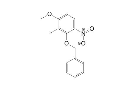 3-benzyloxy-1-methoxy-2-methyl-4-nitro-benzene