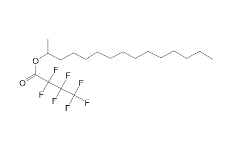 2-Heptafluorobutyroxypentadecane