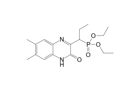 Ethyl [1-(3',4'-dihydro-6',7'-dimethyl)-3-oxoquinolin-2'-yl)propyl]phosphonate