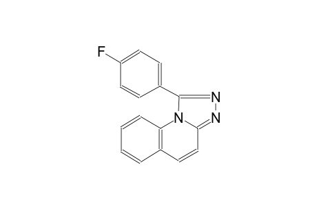 [1,2,4]triazolo[4,3-a]quinoline, 1-(4-fluorophenyl)-