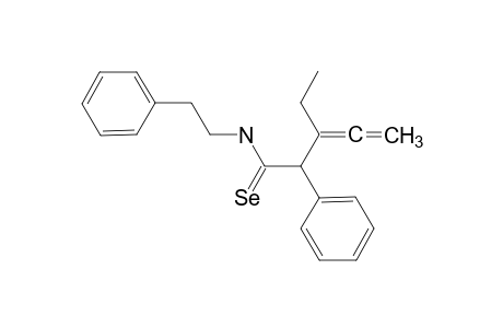 3-ETHYL-N-PHENETHYL-2-PHENYL-3,4-PENTADIENE-SELENOAMIDE