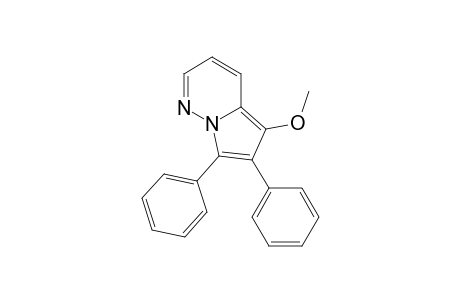 5-Methoxy-6,7-diphenylpyrrolo[1,2-b]pyridazine