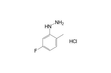 5-Fluoro-2-methylphenylhydrazine hydrochloride